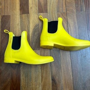 J. Crew Rubber Chelsea Rainboots